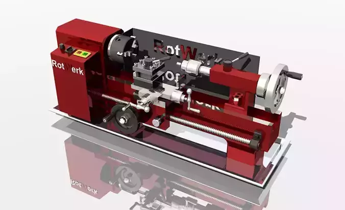 My Lathe  3D model