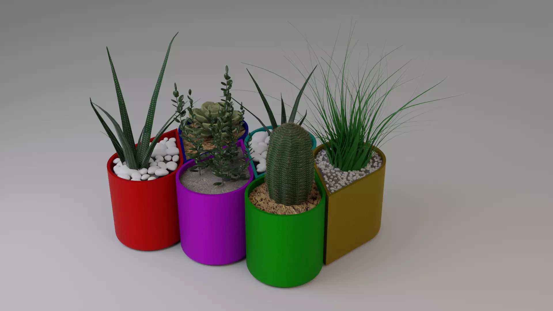 Geometric Planter 13 3D print model