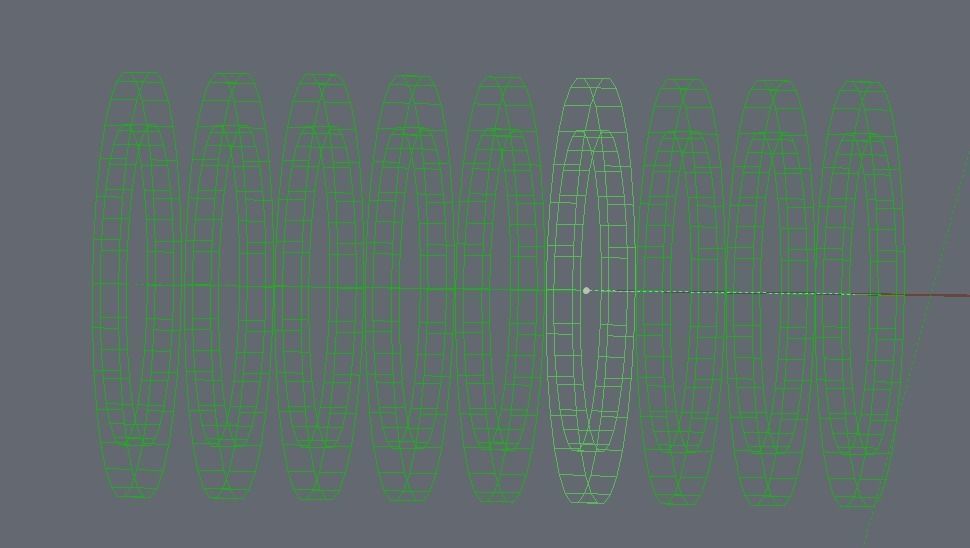 Cryptex - 9 Ring Numerical   Low-poly 3D model_6
