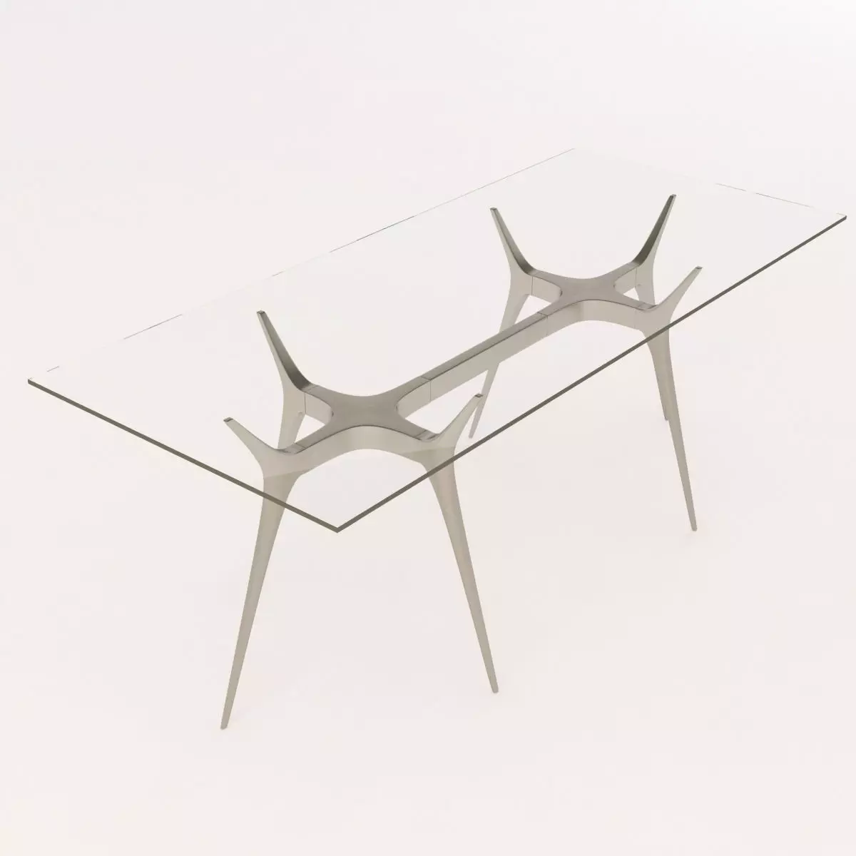 Barcelona Design modern table 3D model