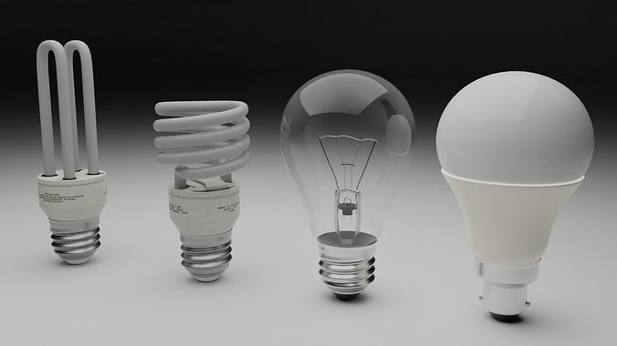 Lightbulb Pack 3D model