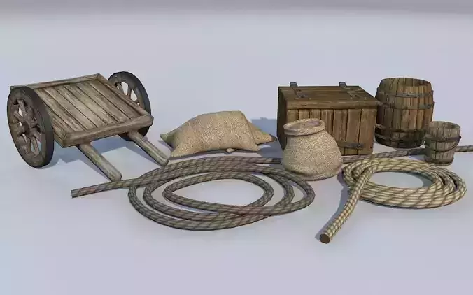 Medieval goods set 2