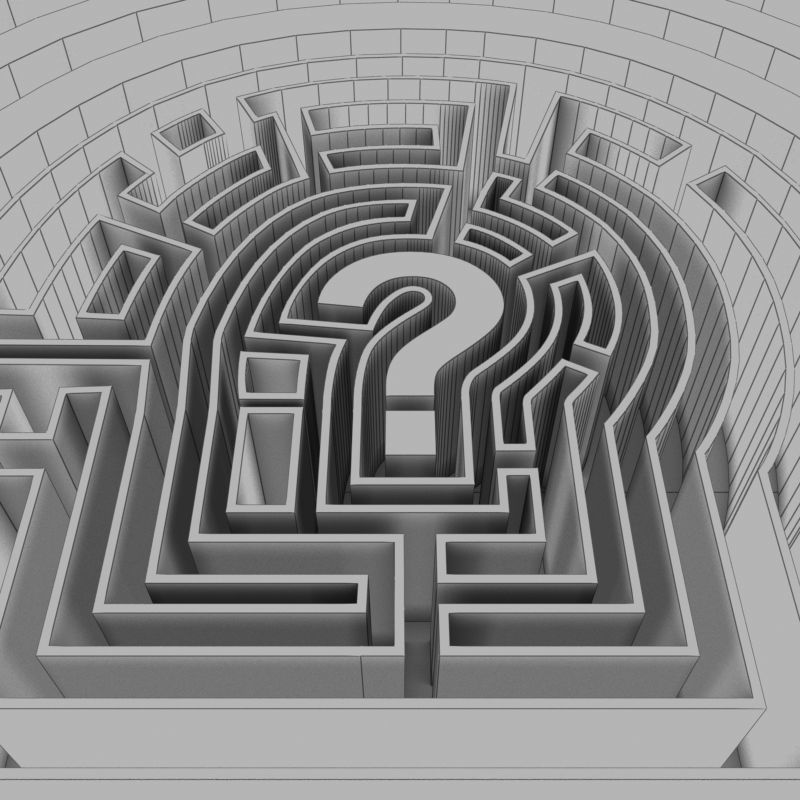 Maze max 3D model_5