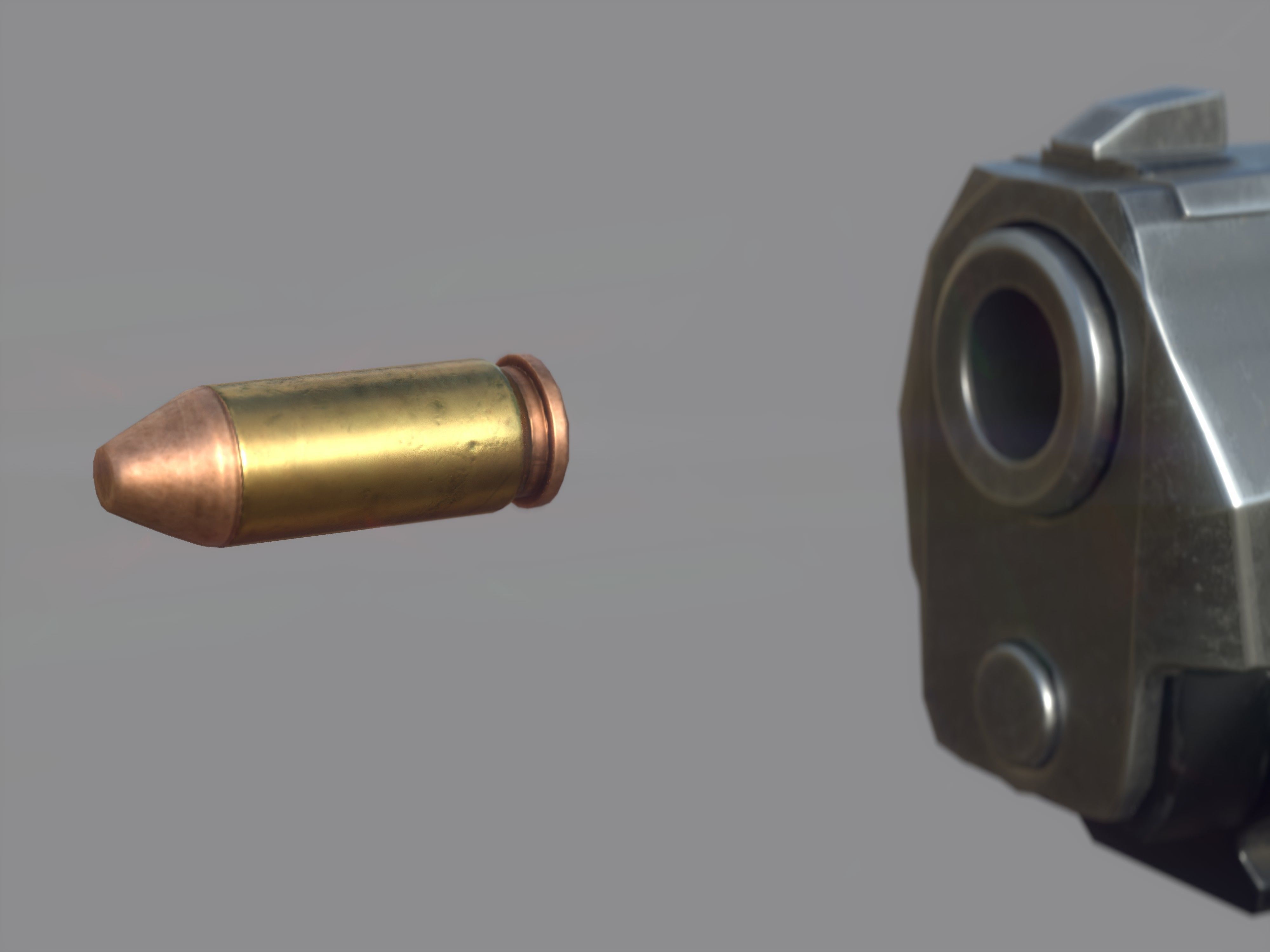 Weapon - Beretta Px4 Storm 2 Versions Low-poly 3D model_11