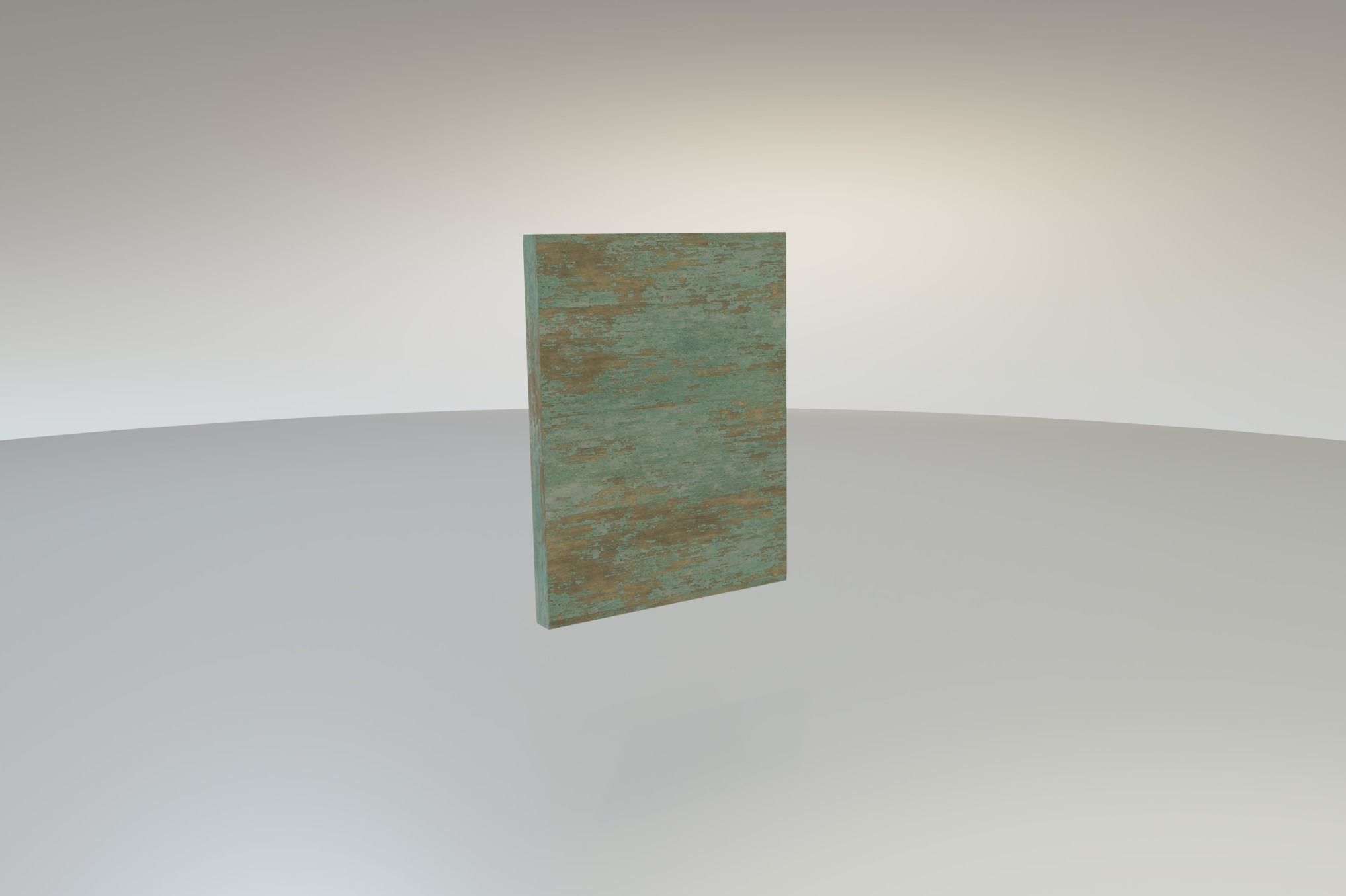 Worn Rustic Mirror Free low-poly 3D model_4