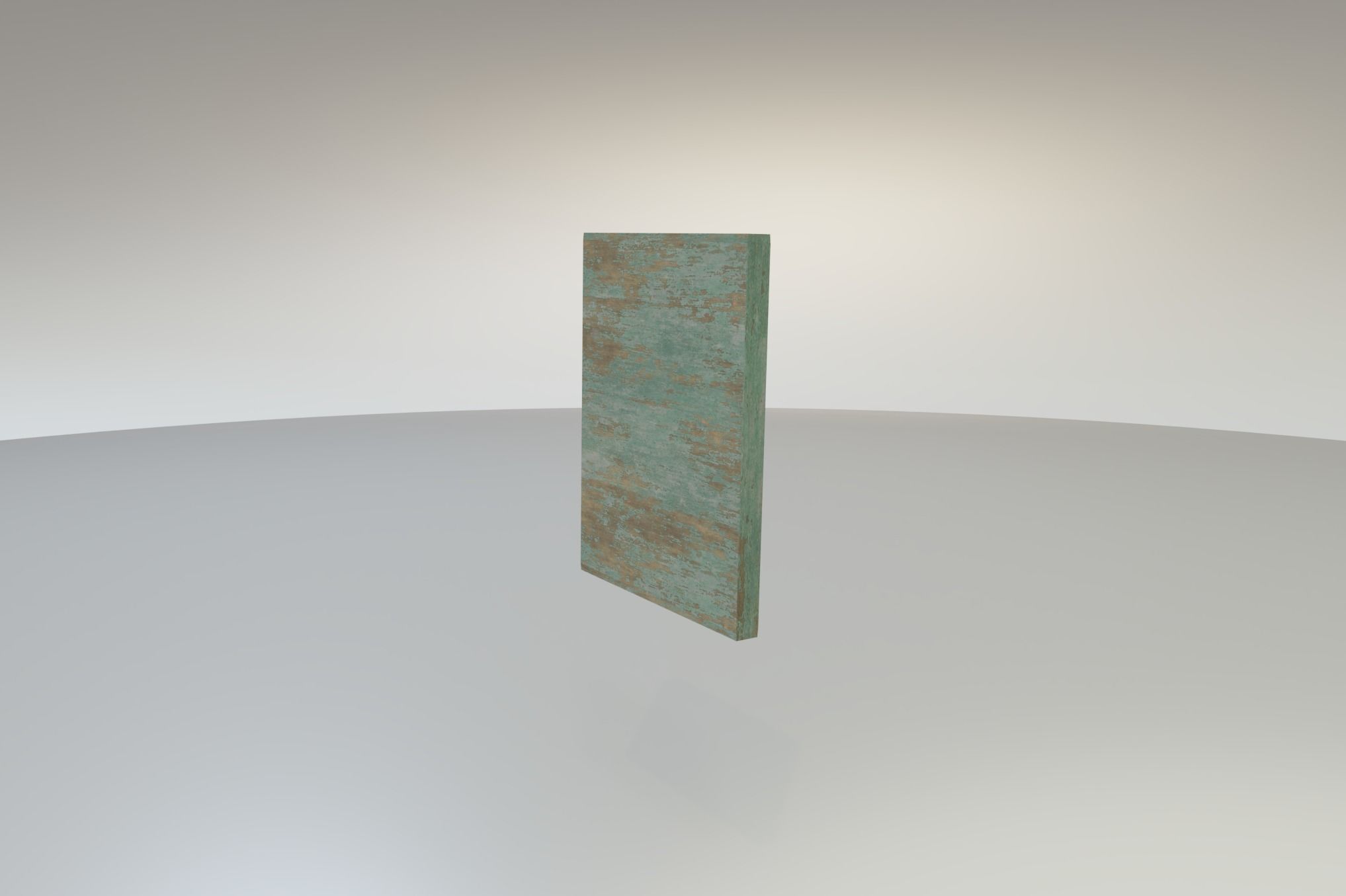 Worn Rustic Mirror Free low-poly 3D model_3