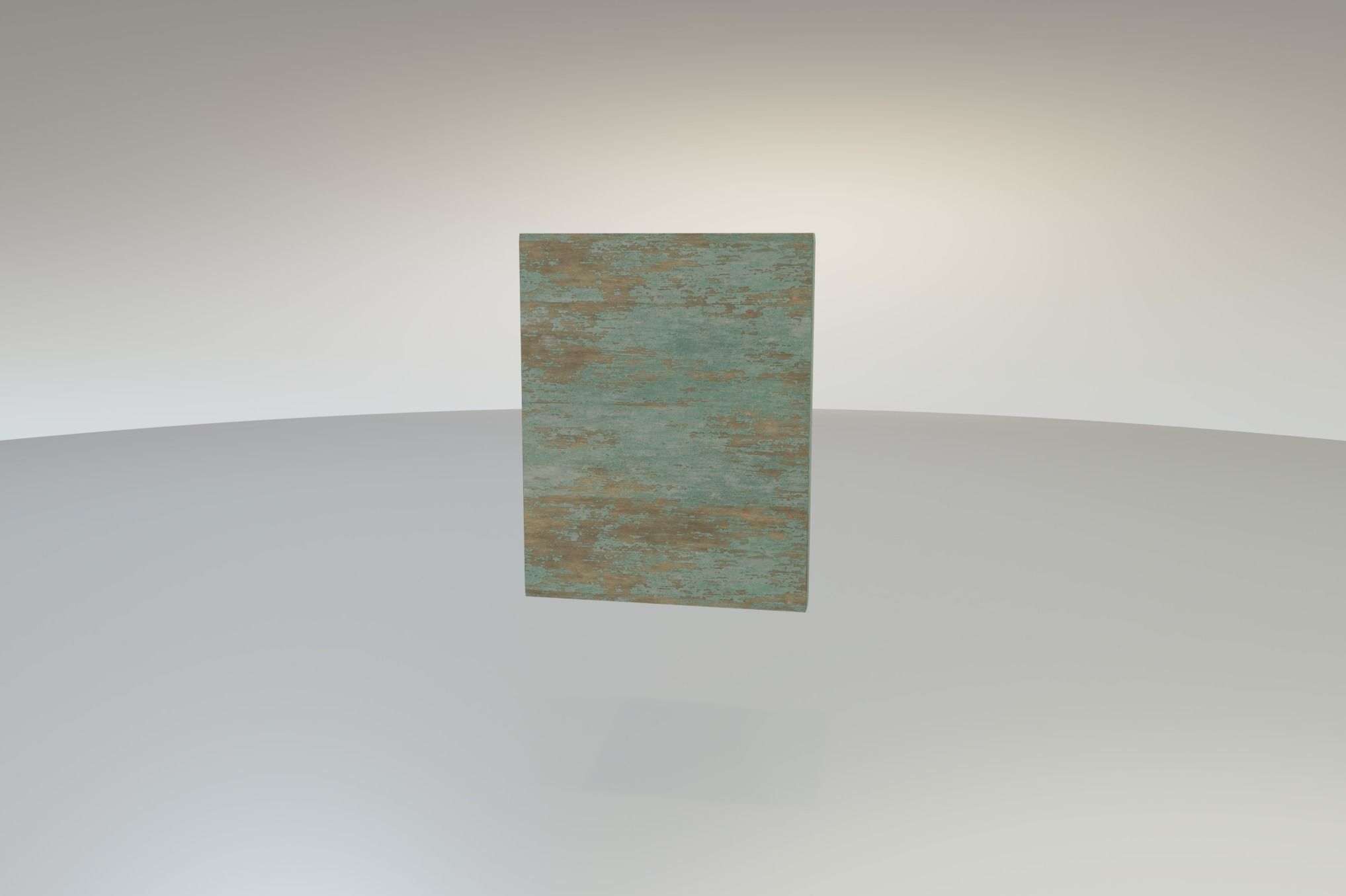 Worn Rustic Mirror Free low-poly 3D model_5