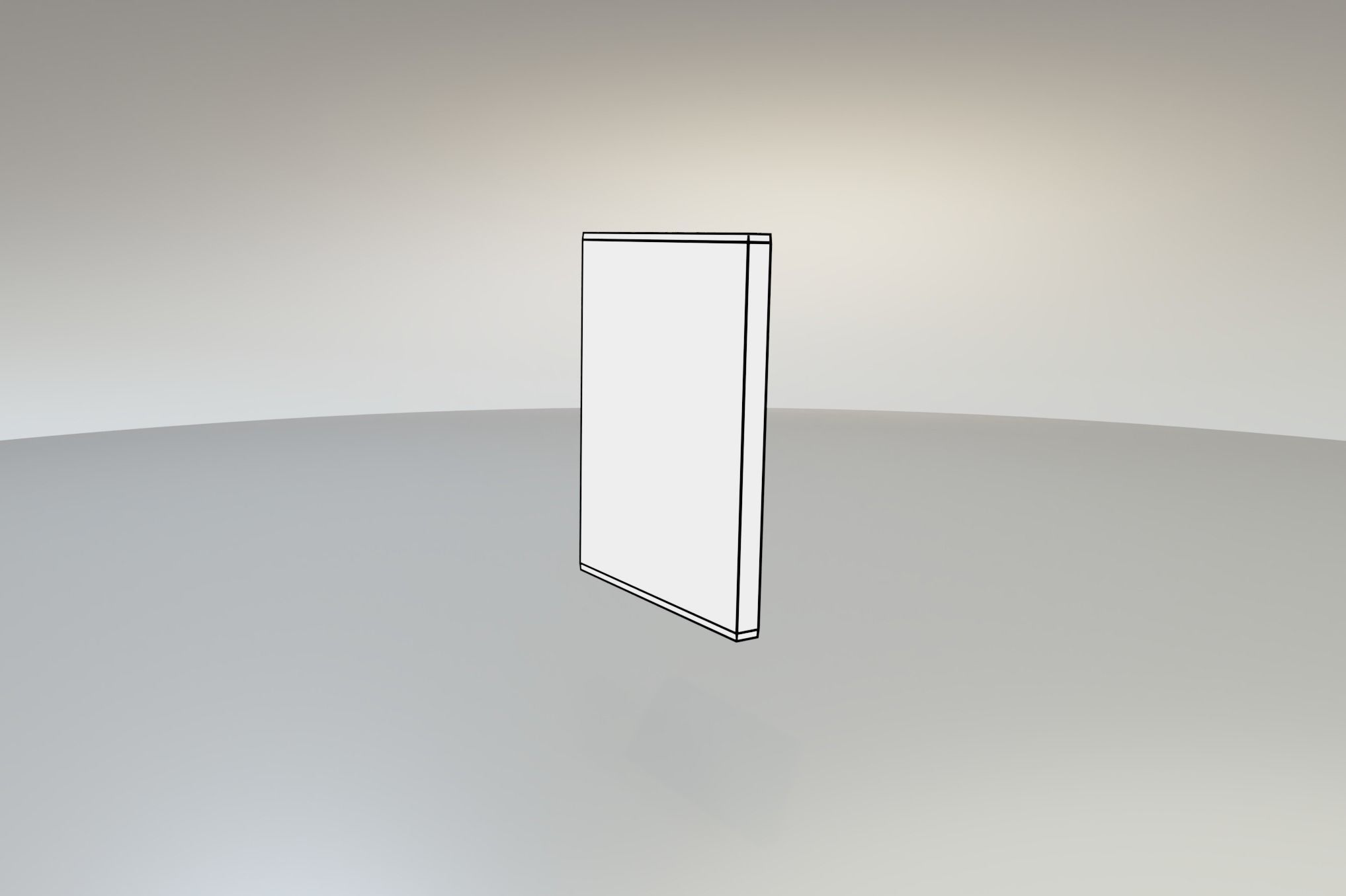 Worn Rustic Mirror Free low-poly 3D model_8