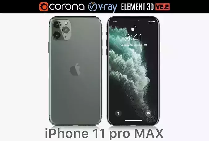 Apple iPhone 11 Pro MAX Midnight Green 2019