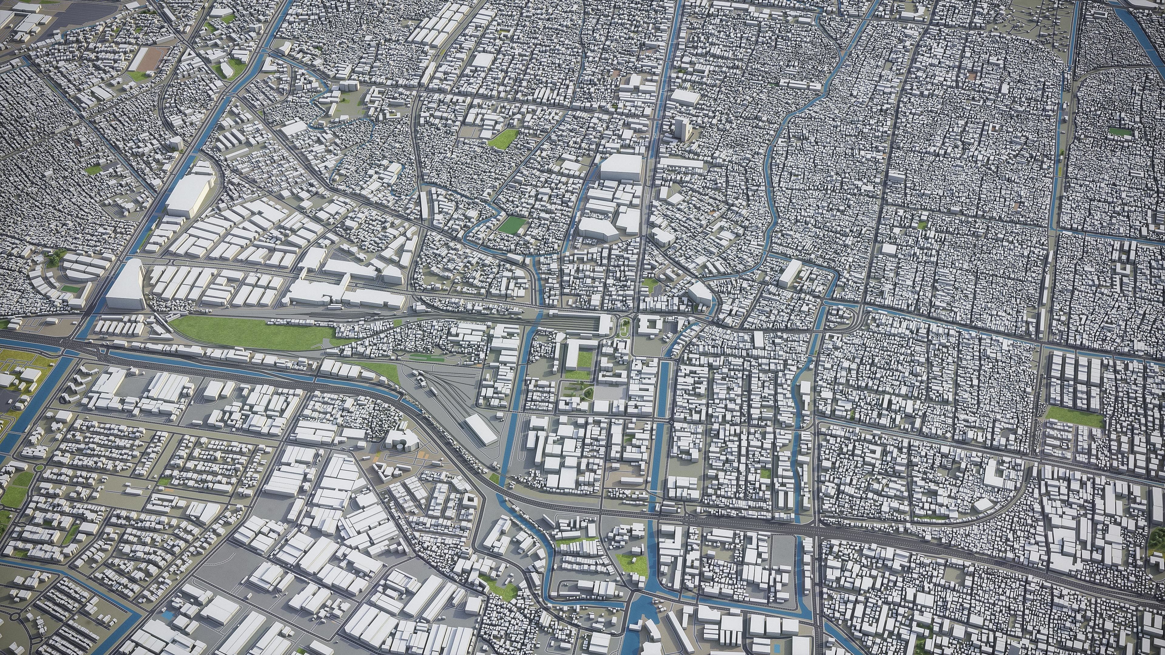 Full Area Low-poly 3D model_25