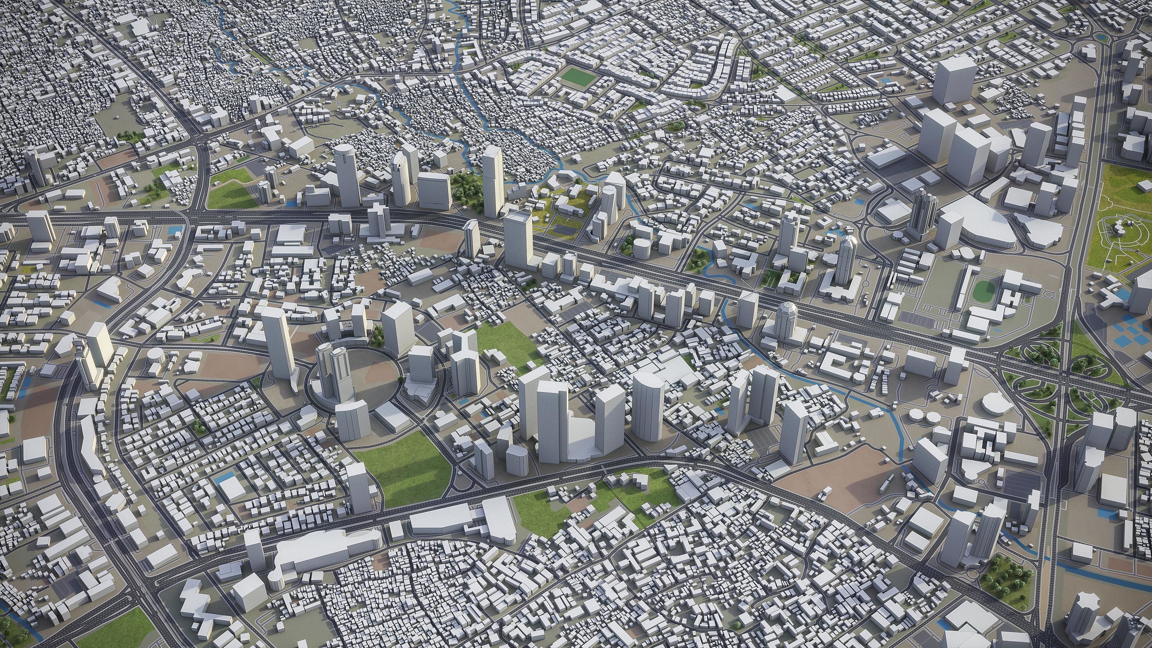 Full Area Low-poly 3D model_19