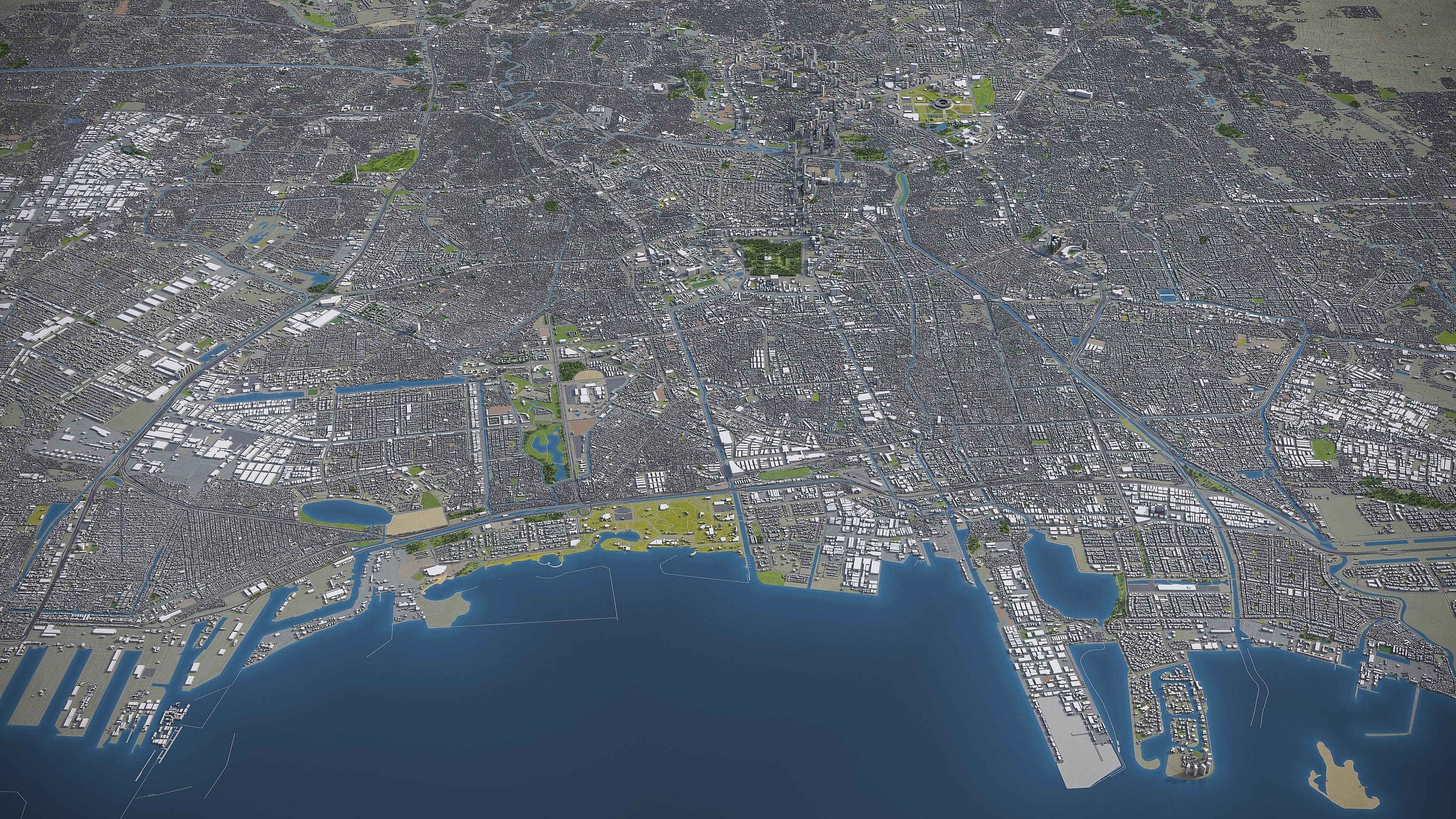 Full Area Low-poly 3D model_26