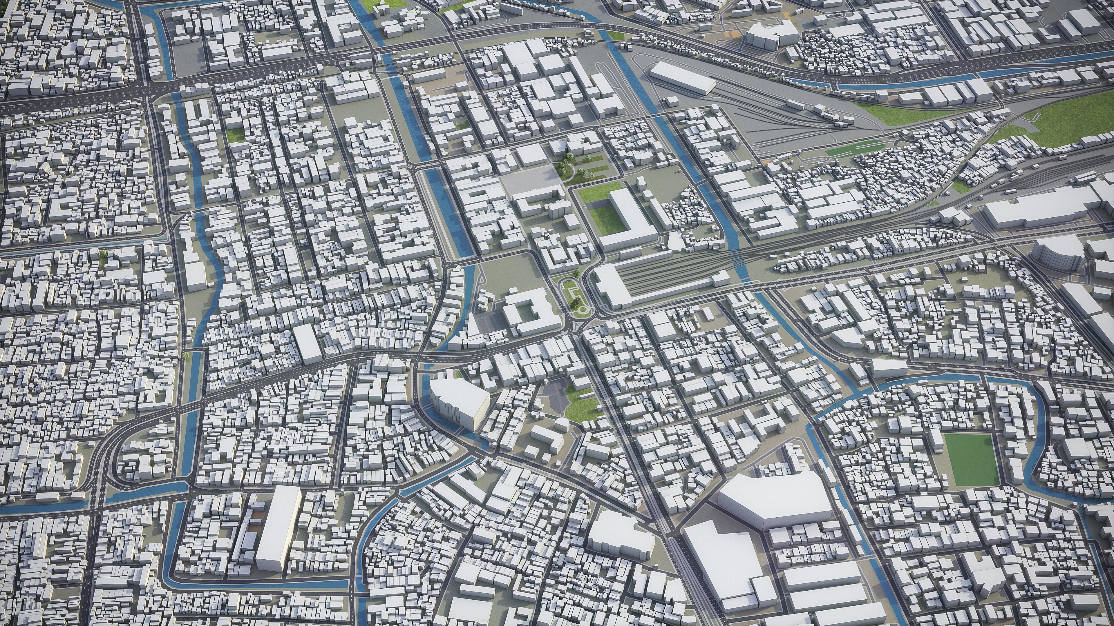 Full Area Low-poly 3D model_22