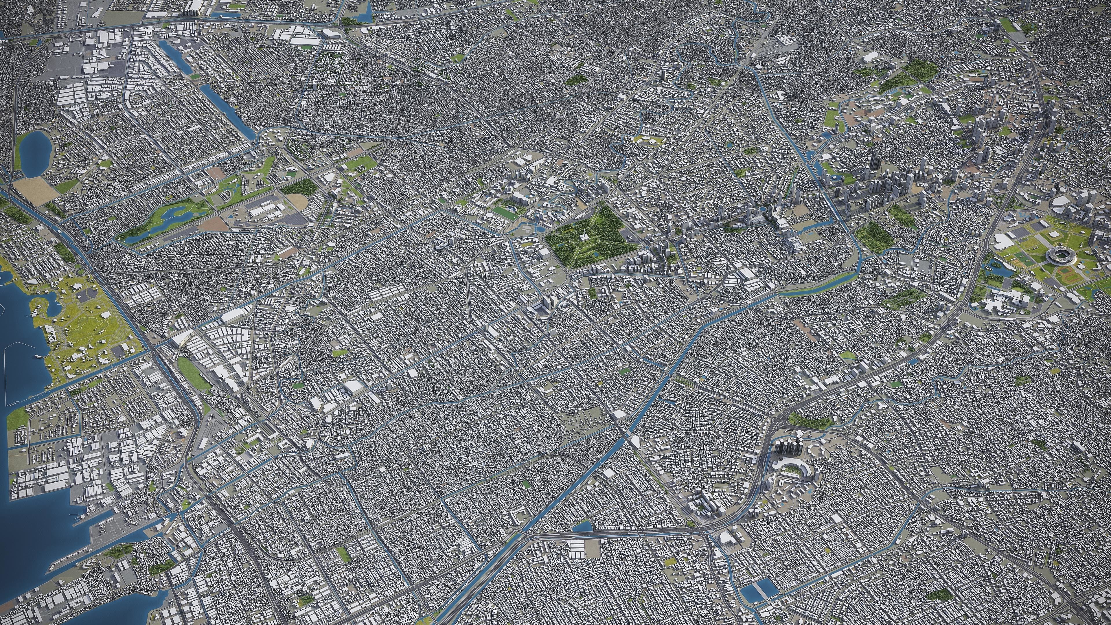 Full Area Low-poly 3D model_32