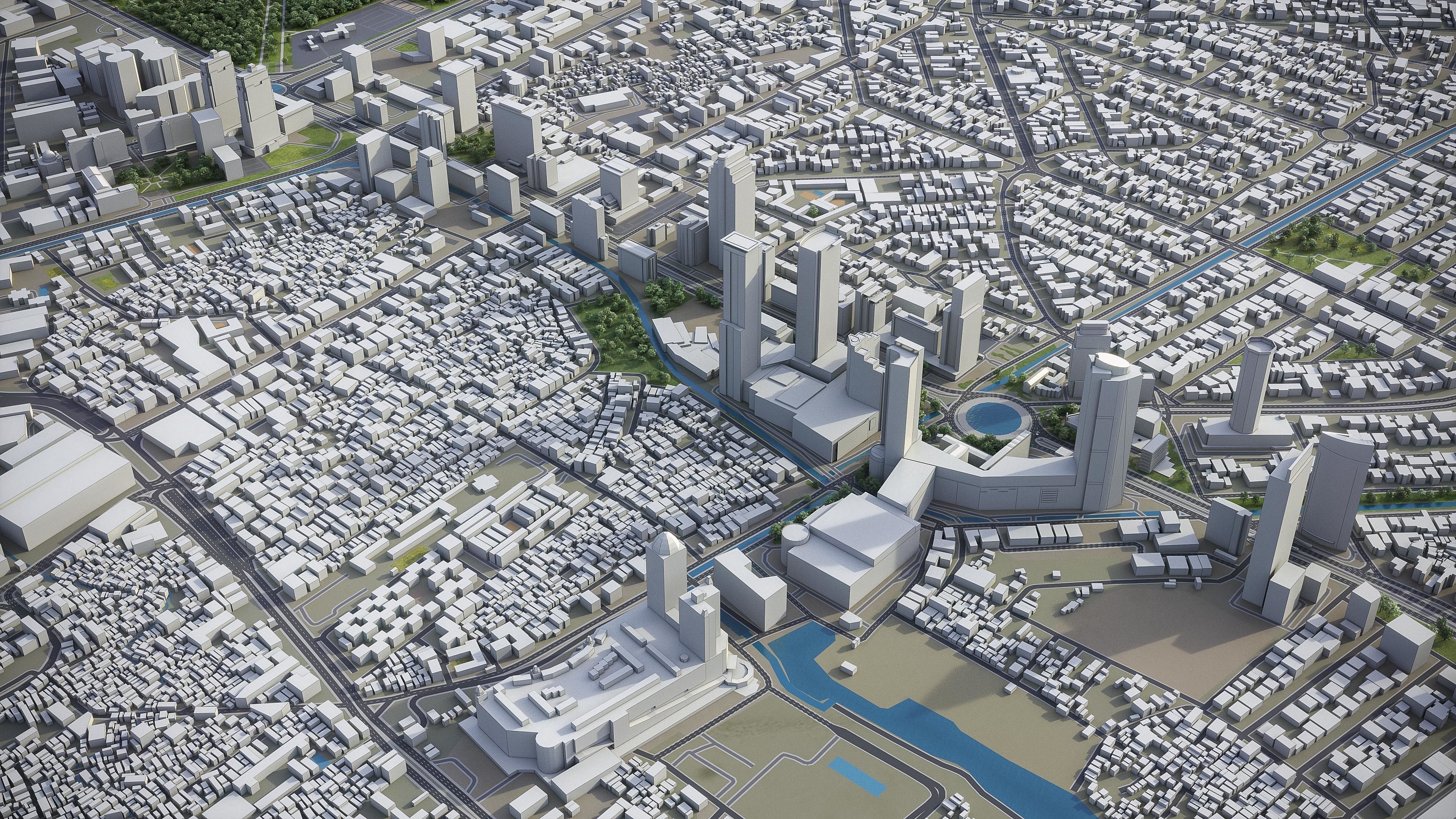 Full Area Low-poly 3D model_6