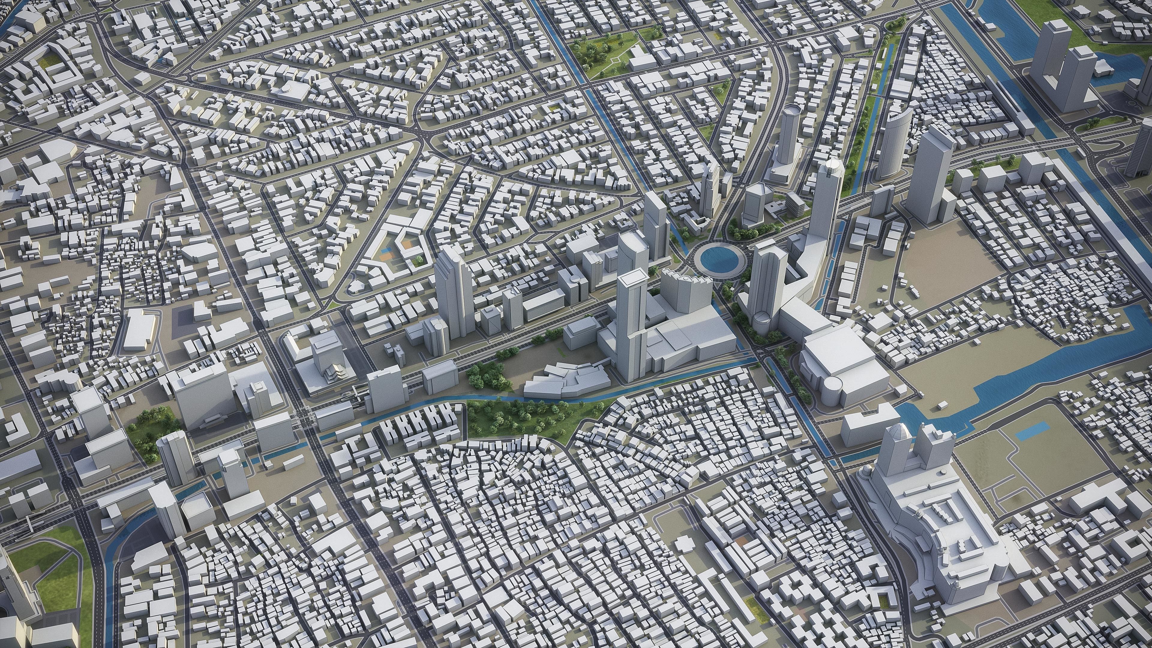 Full Area Low-poly 3D model_30