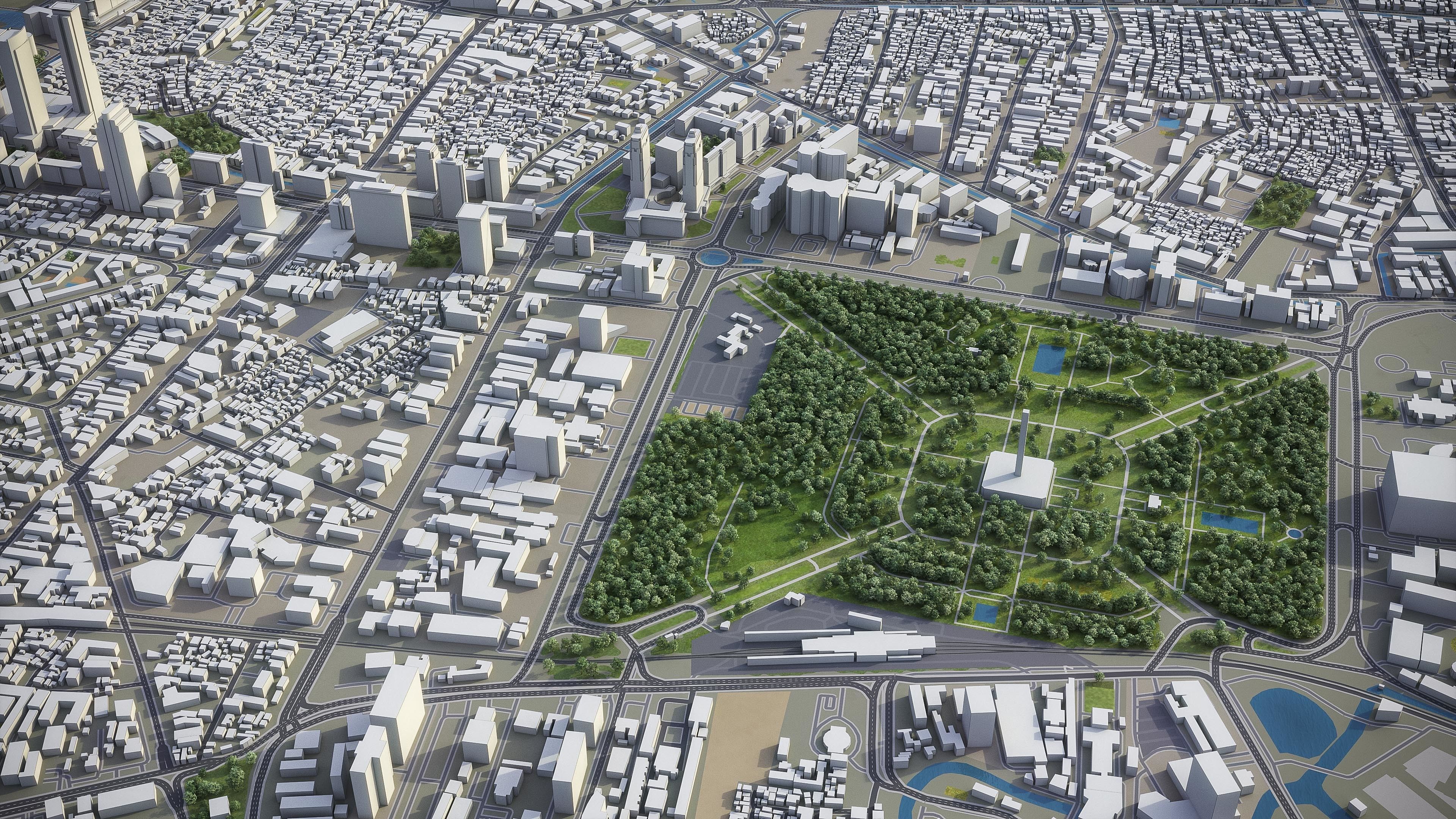 Full Area Low-poly 3D model_28