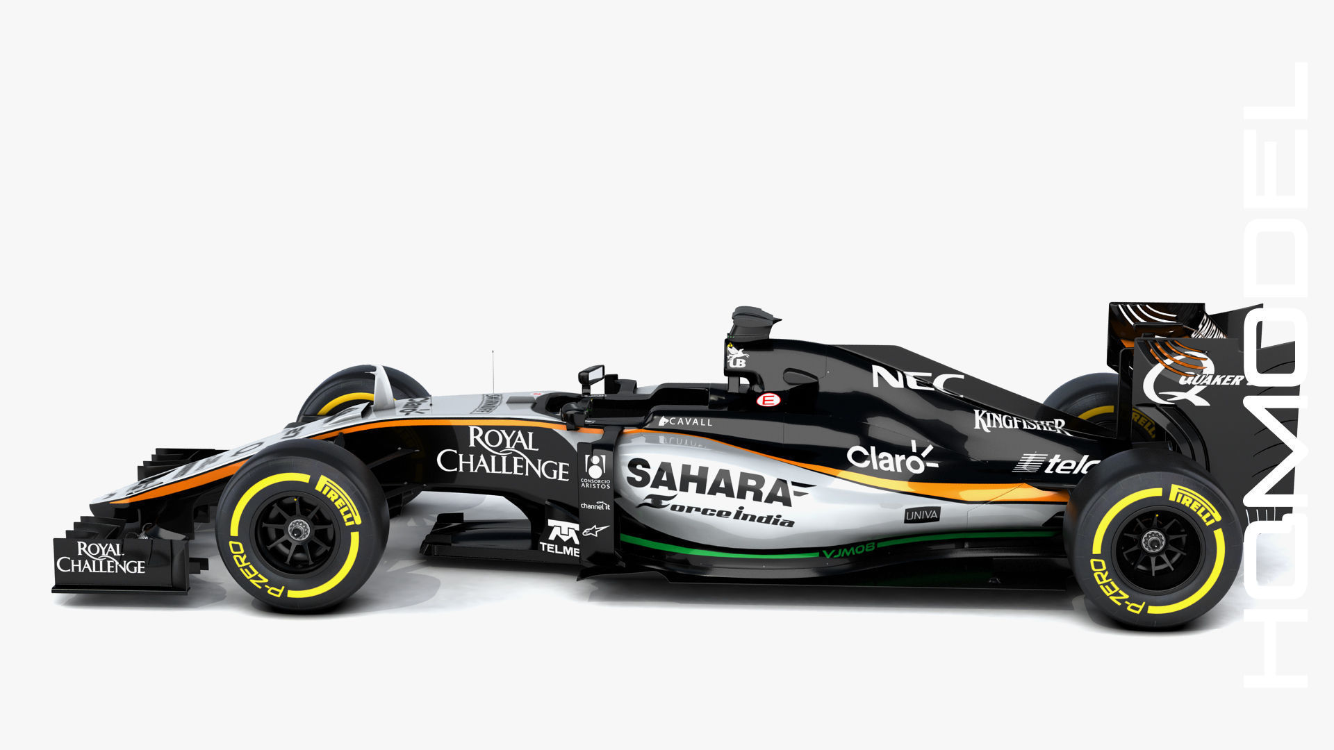 F1 Season 2015 Formula Collection 02 3D model_7