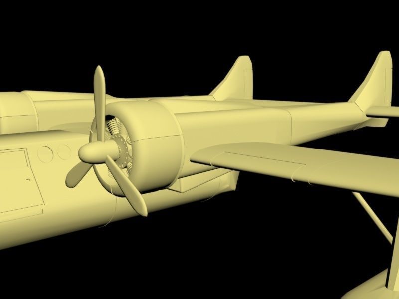 Conwing L-16 The Seaduck 3D print model_2