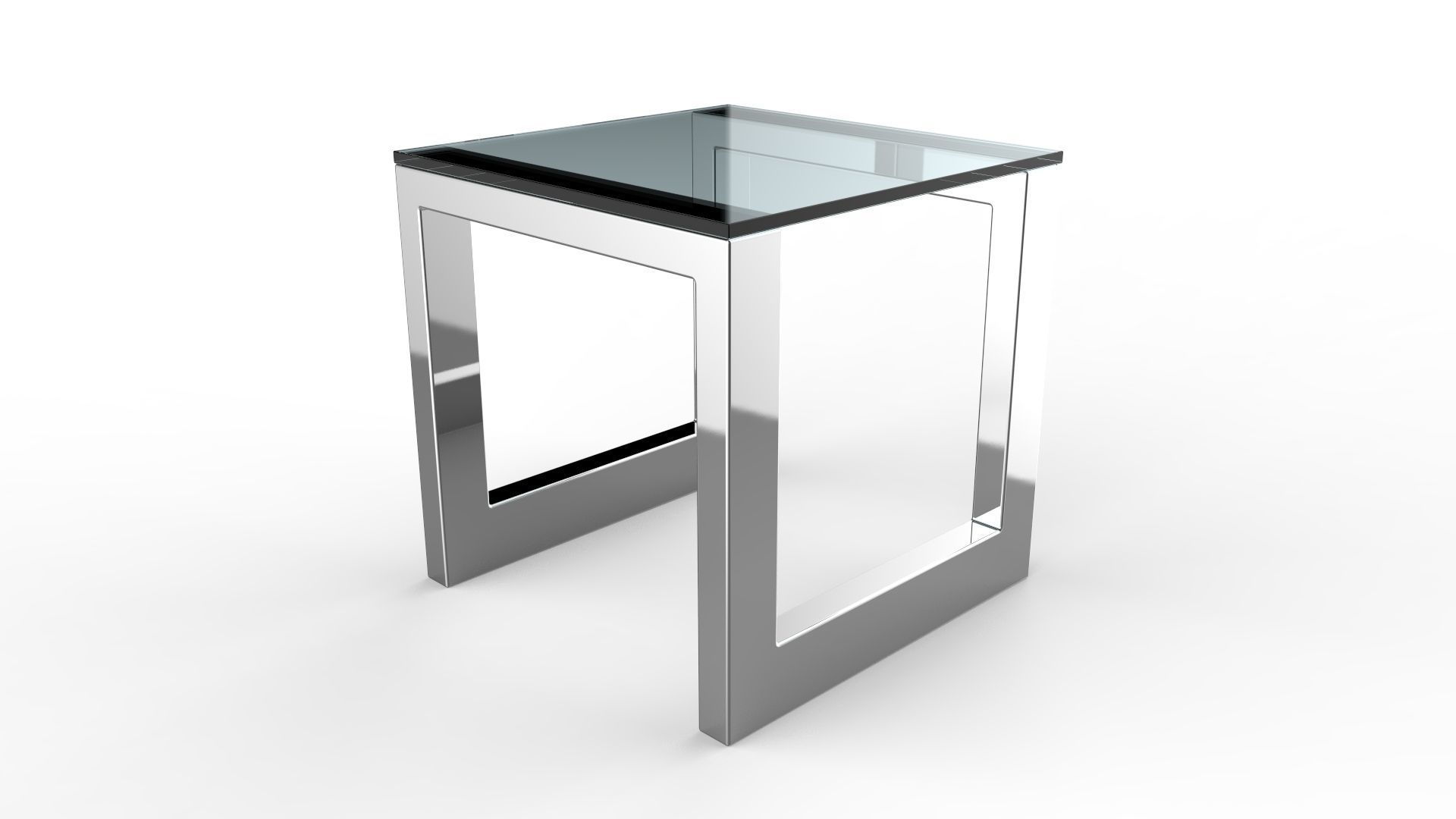 Oslo Side Table Big 3D model_1