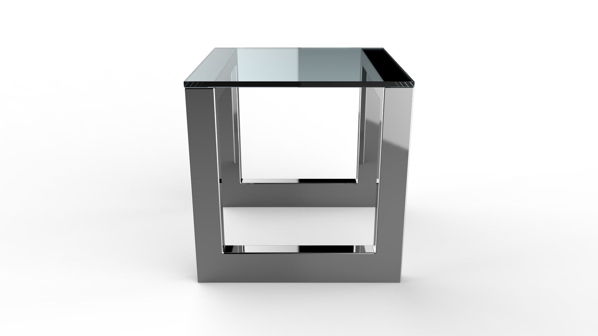 Oslo Side Table Big 3D model_4