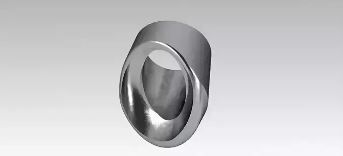 Elbolet stainless steel ring