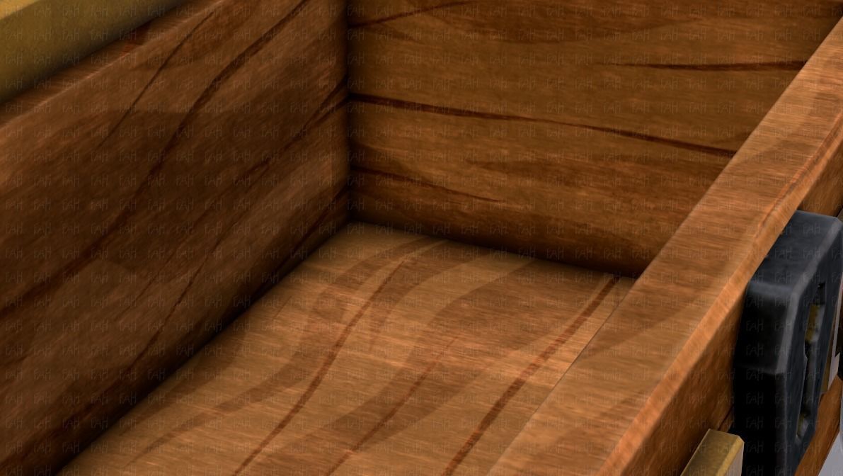 Chest V02 Low-poly 3D model_34