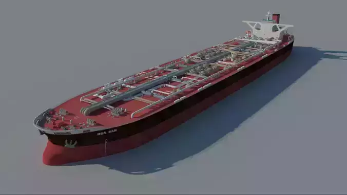 3DMAX Model-China Super Large Tanker