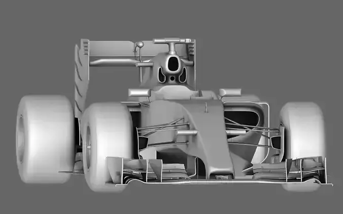 F1 Lotus Mercedes E23 Season 2015 3D model