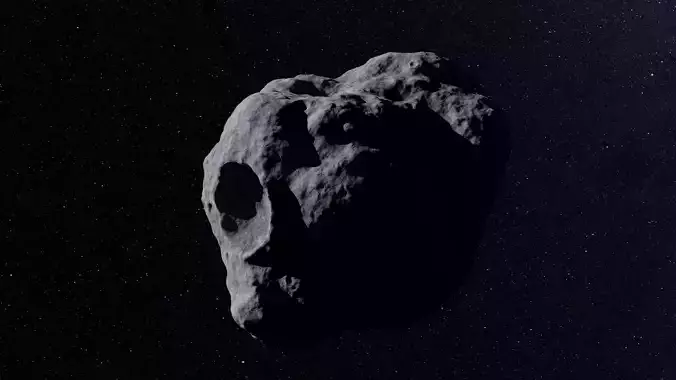 Photorealistic asteroid 3D model