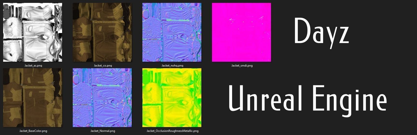 Jacket-workwear Low-poly 3D model_8