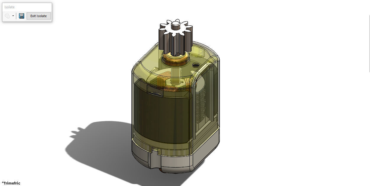 servo motor assembly 3D model_13