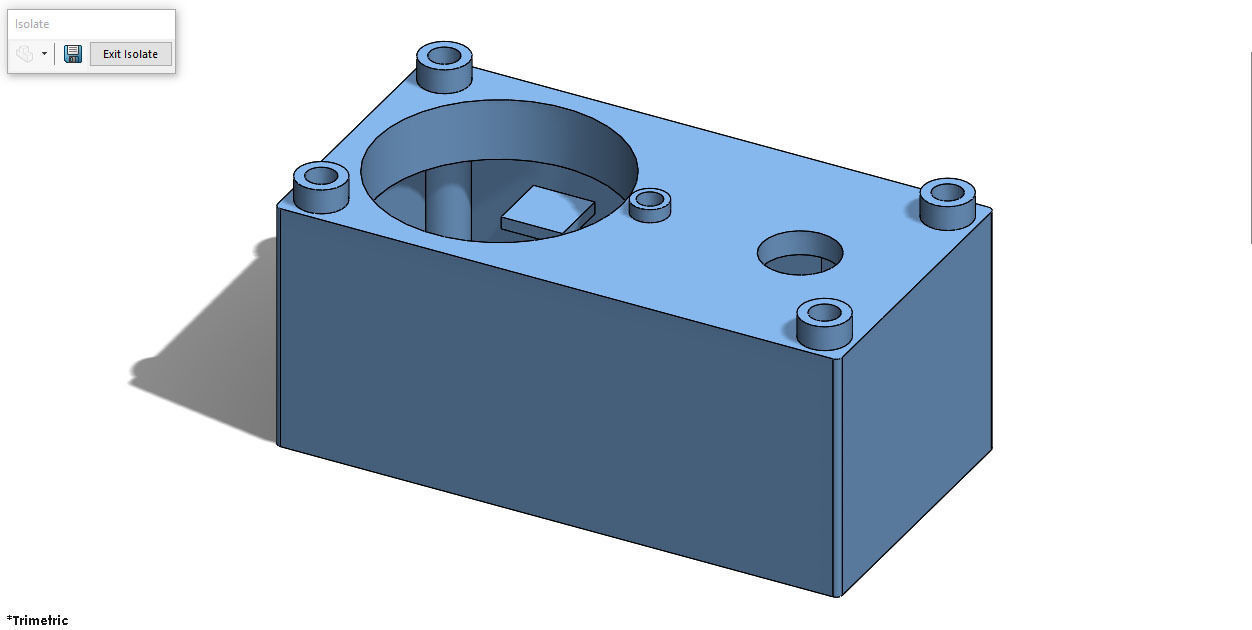 servo motor assembly 3D model_2