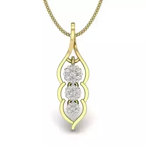 Women pendant 3dm detail 3D print model