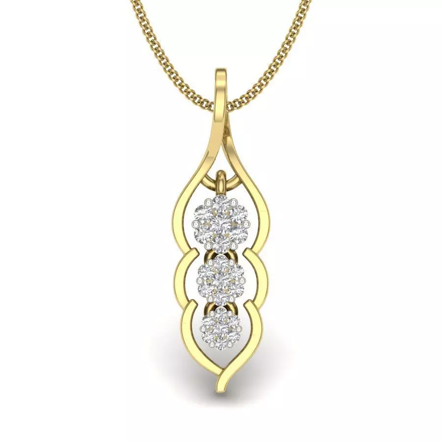 Women pendant 3dm detail 3D print model 3D print model_0