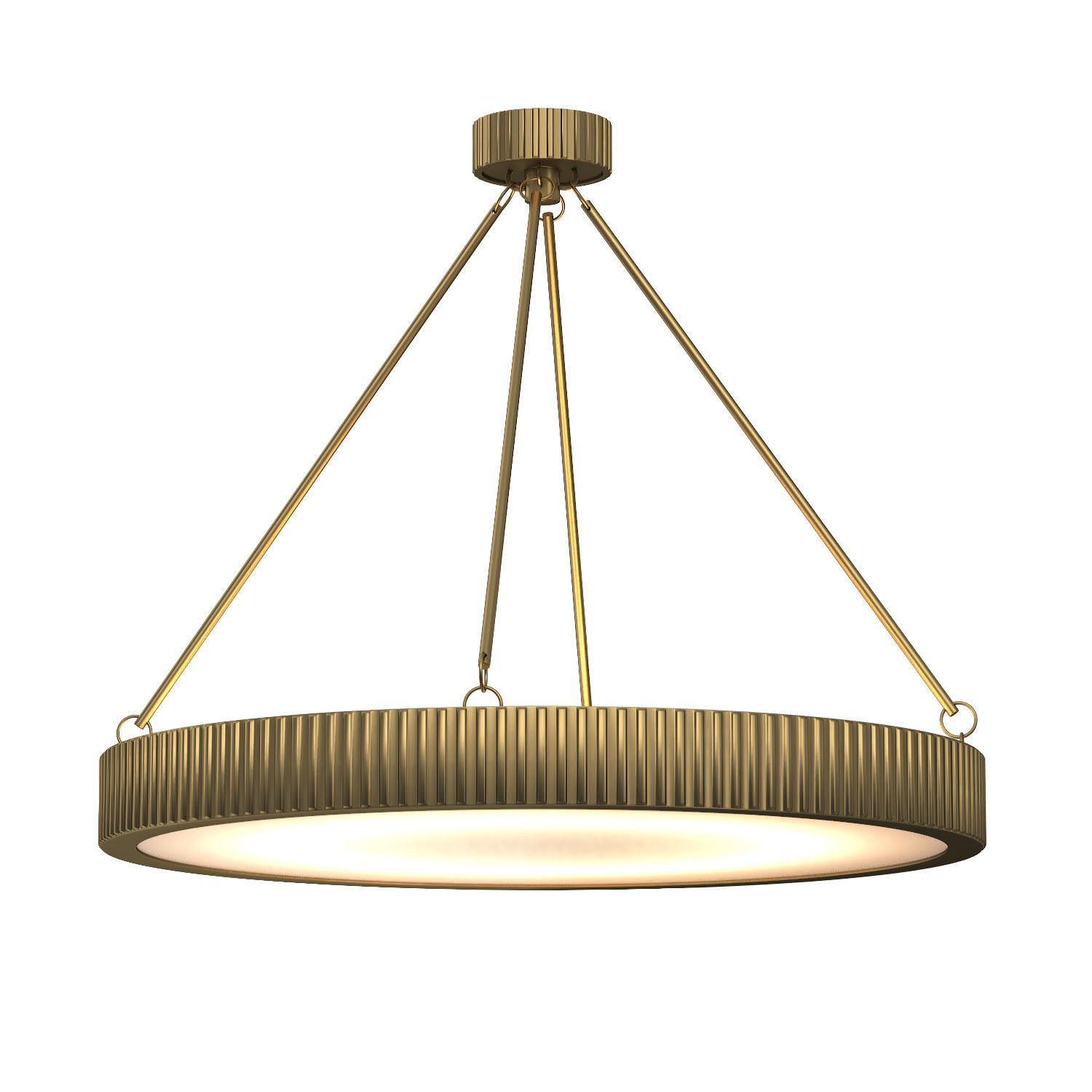 DAVENPORT ROUND CHANDELIER 30 3D model_1
