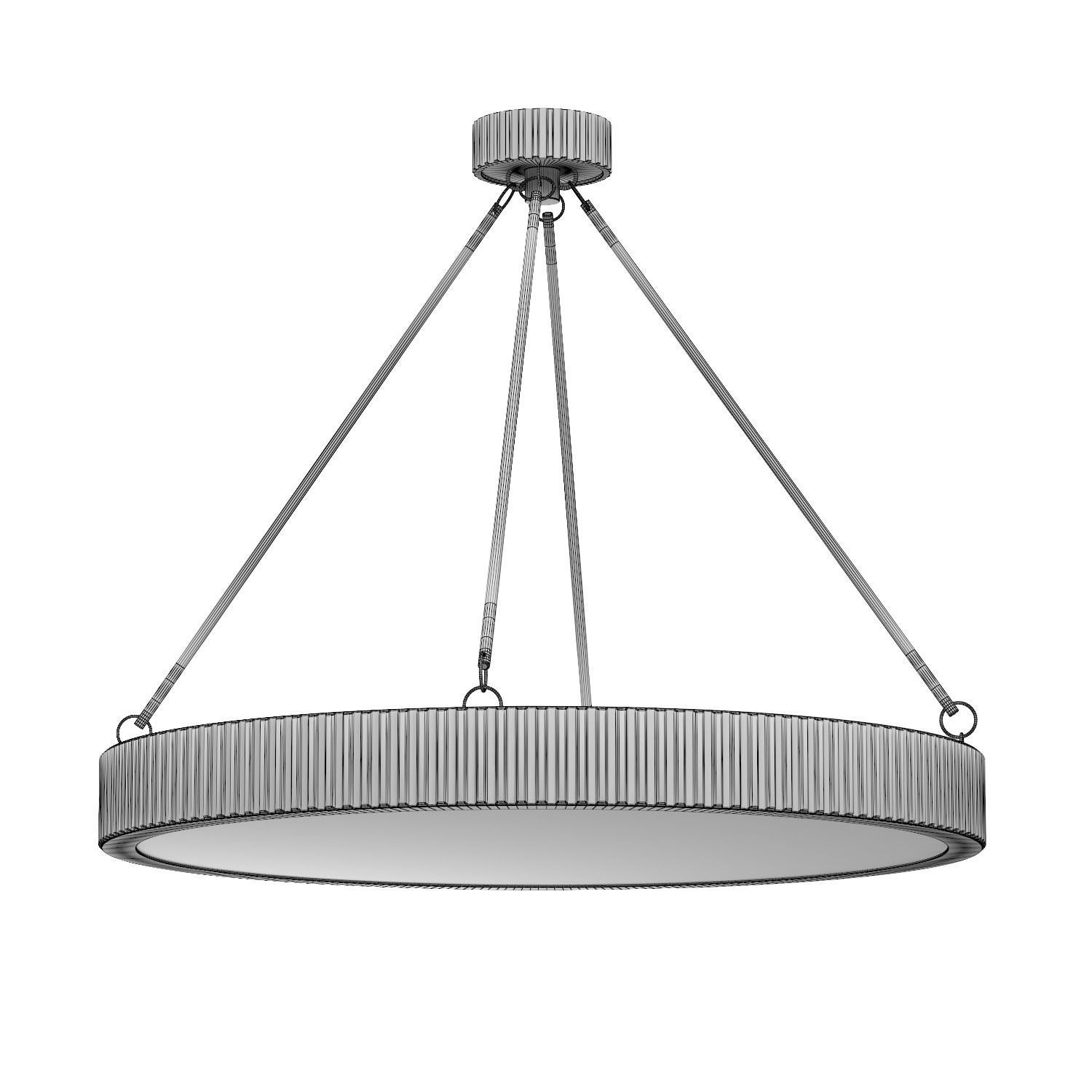 DAVENPORT ROUND CHANDELIER 30 3D model_4