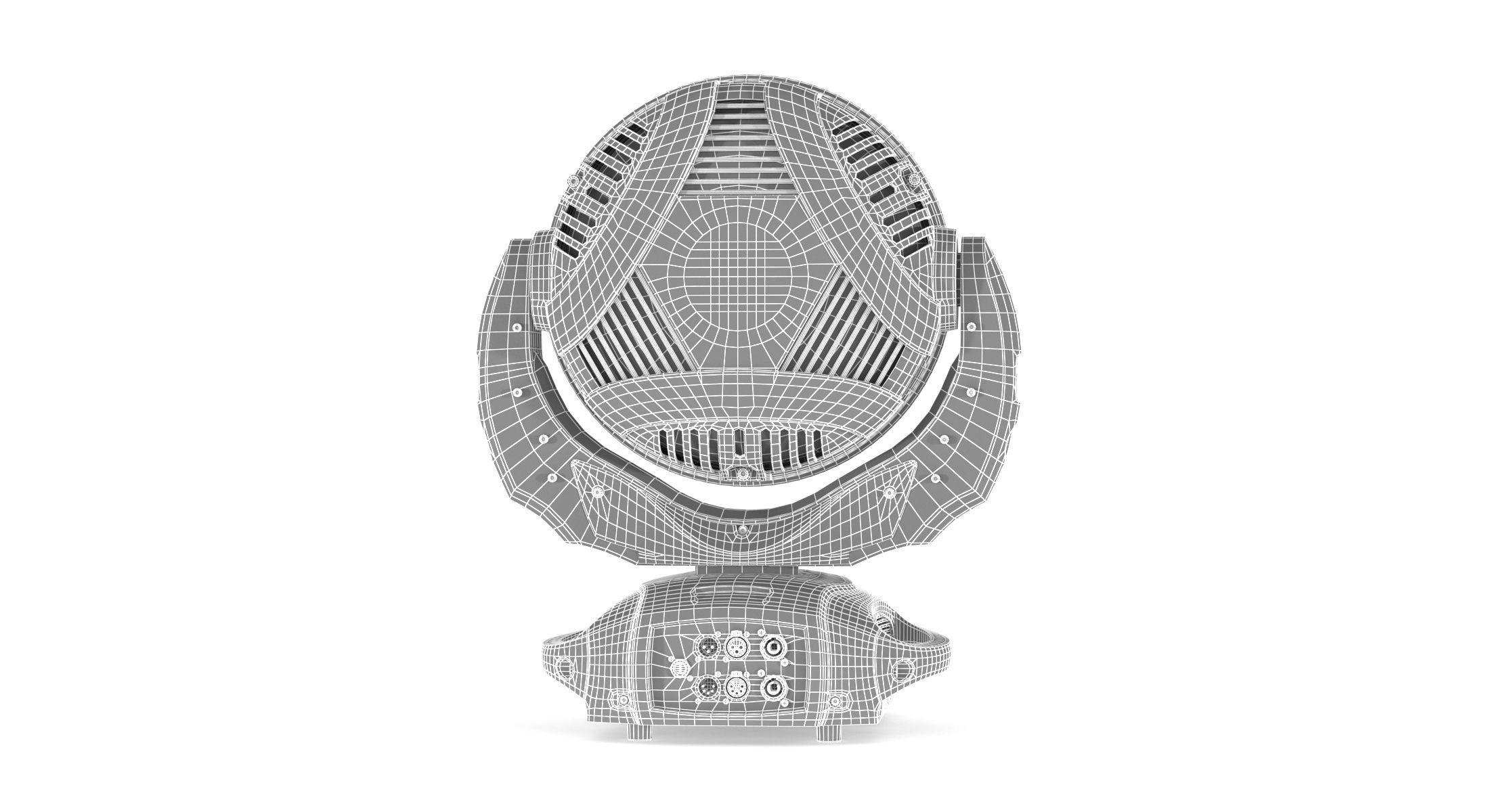 DTS Moving Head Wonder D 3D model_10