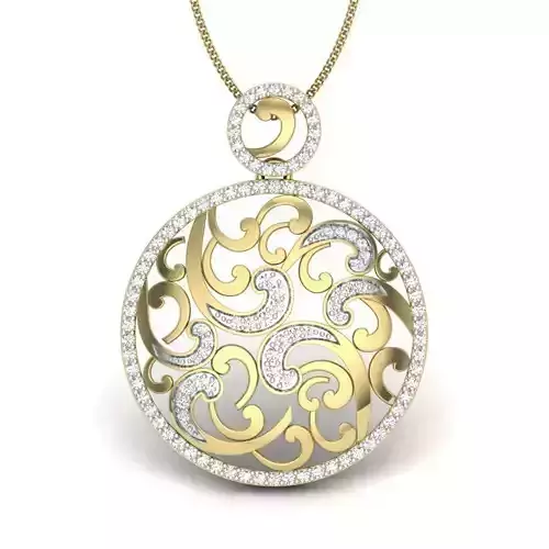 Women pendant 3dm detail 3D print model