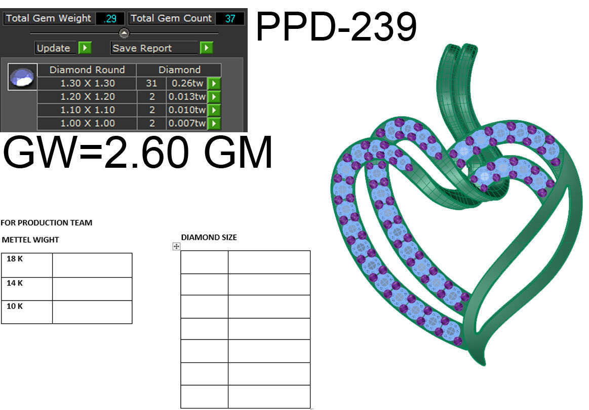 Women pendant 3dm detail 3D print model 3D print model_1