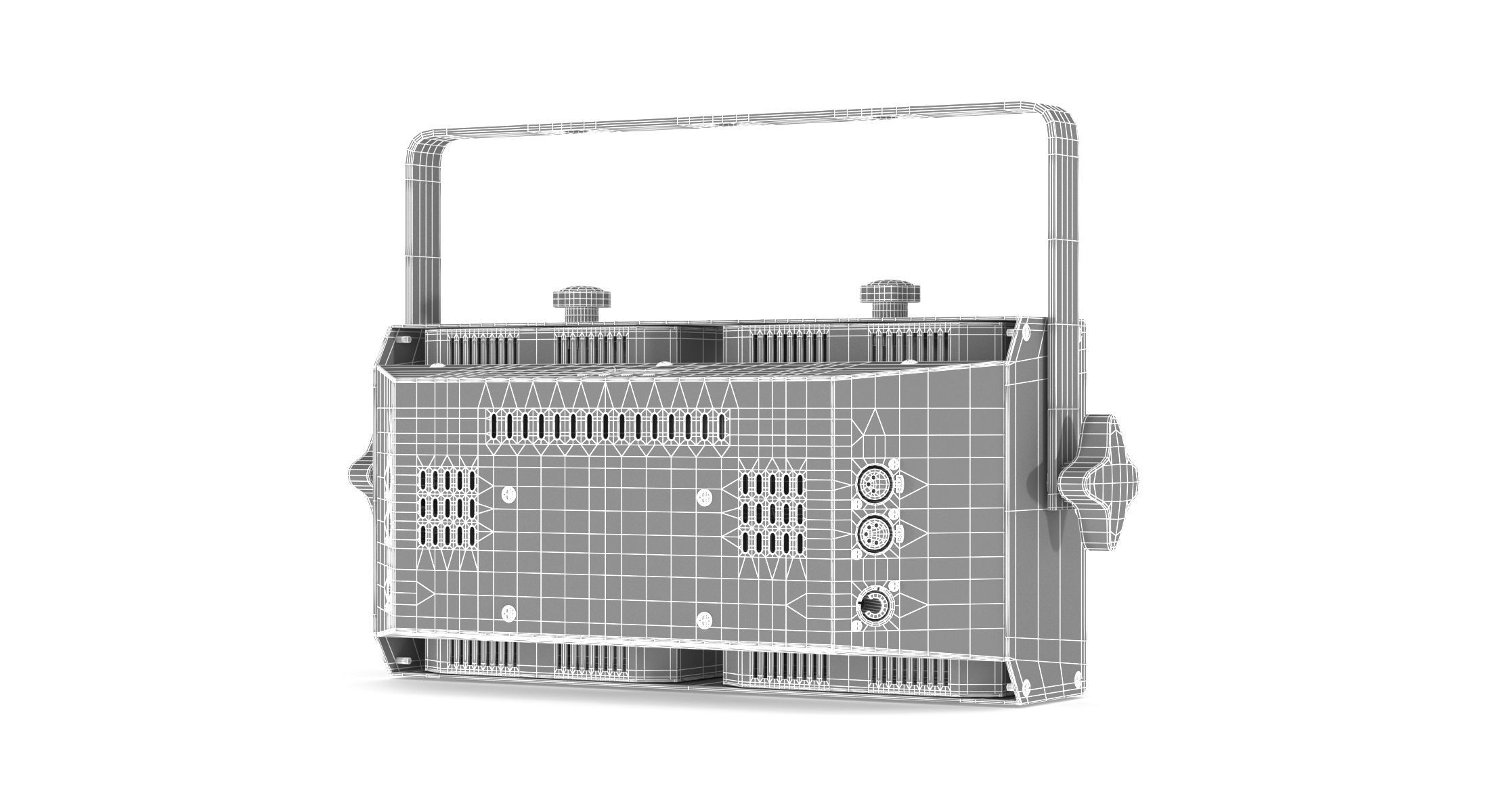 Elation CUEPIX Blinder WW2 3D model_10