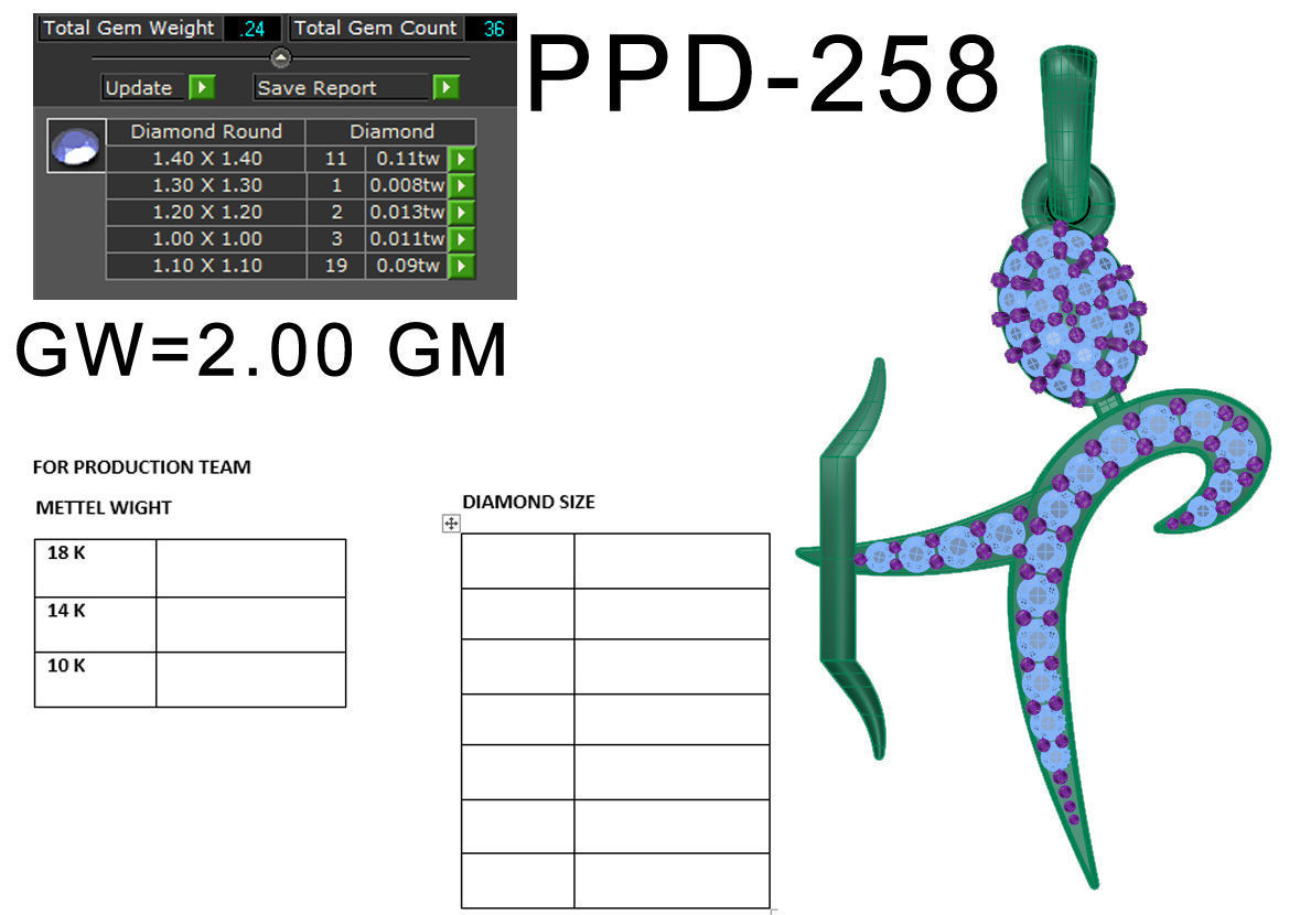 Women pendant 3dm detail 3D print model 3D print model_1