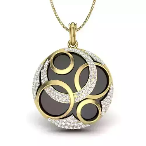 Women pendant 3dm detail 3D print model