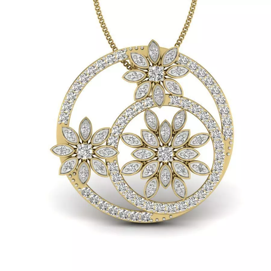 Women pendant 3dm detail 3D print model 3D print model_0