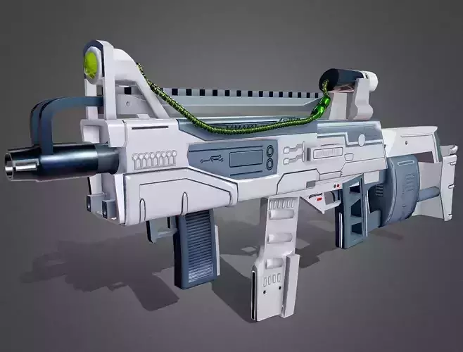 Futuristic Assault Rifle