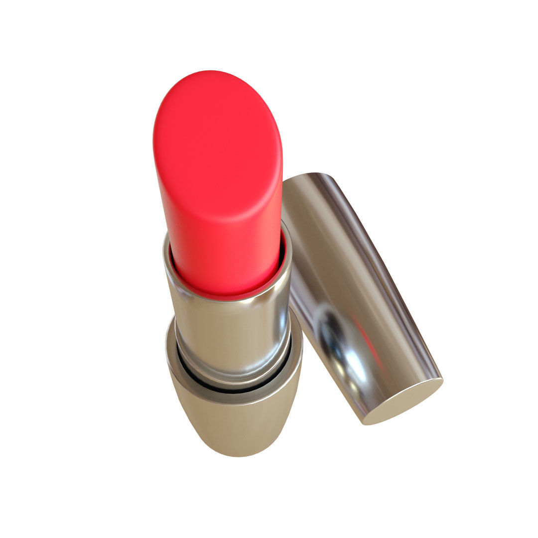 Lipstick 3D model_2