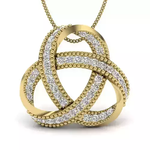 Women pendant 3dm detail 3D print model