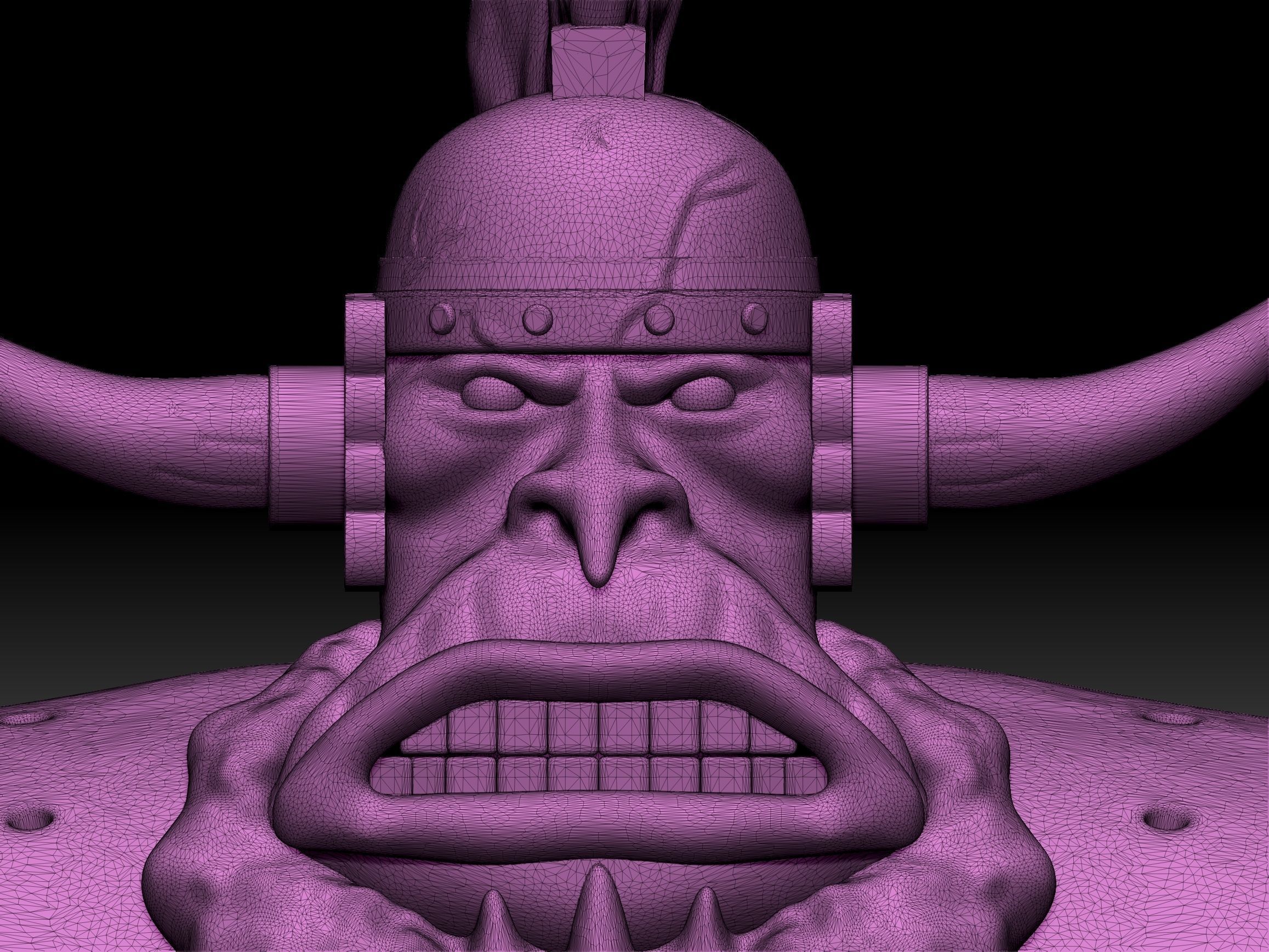 Cracker throne 3D print model_10