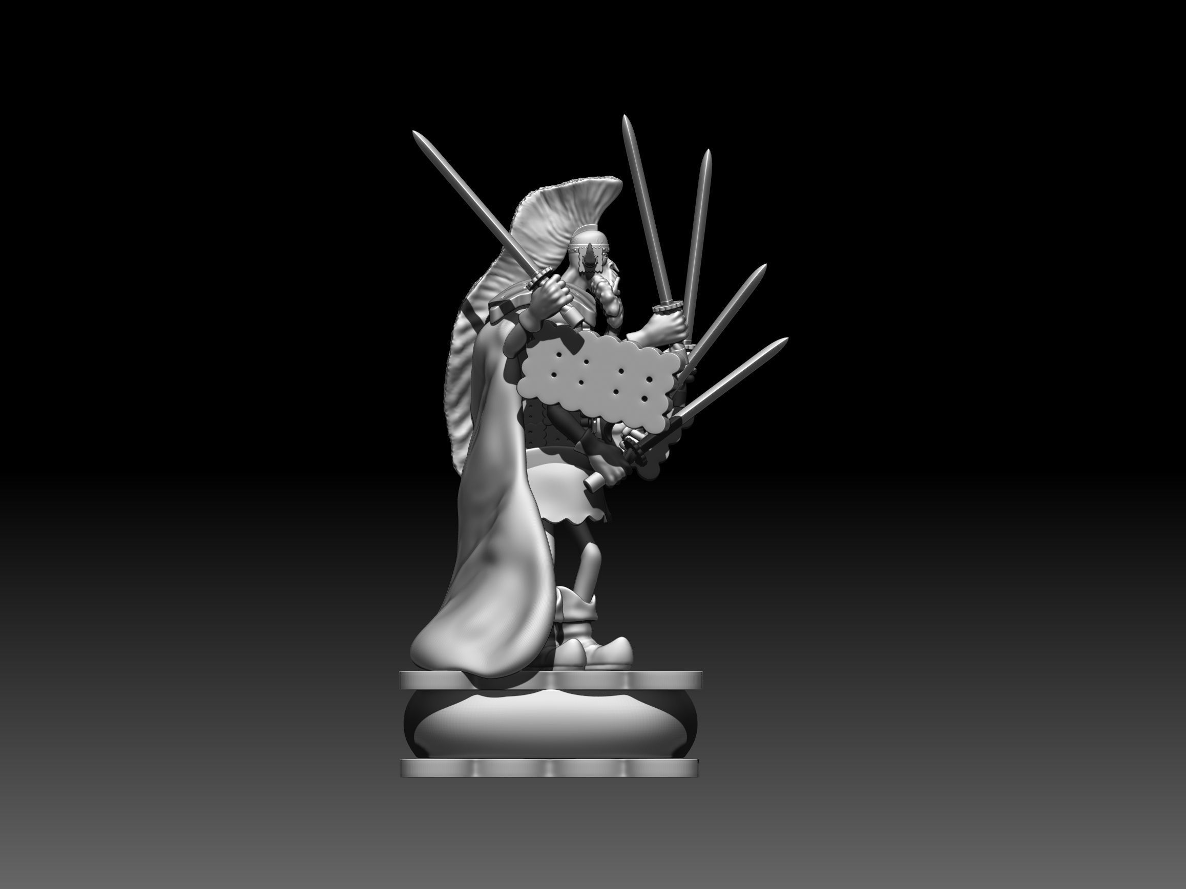 Cracker throne 3D print model_5