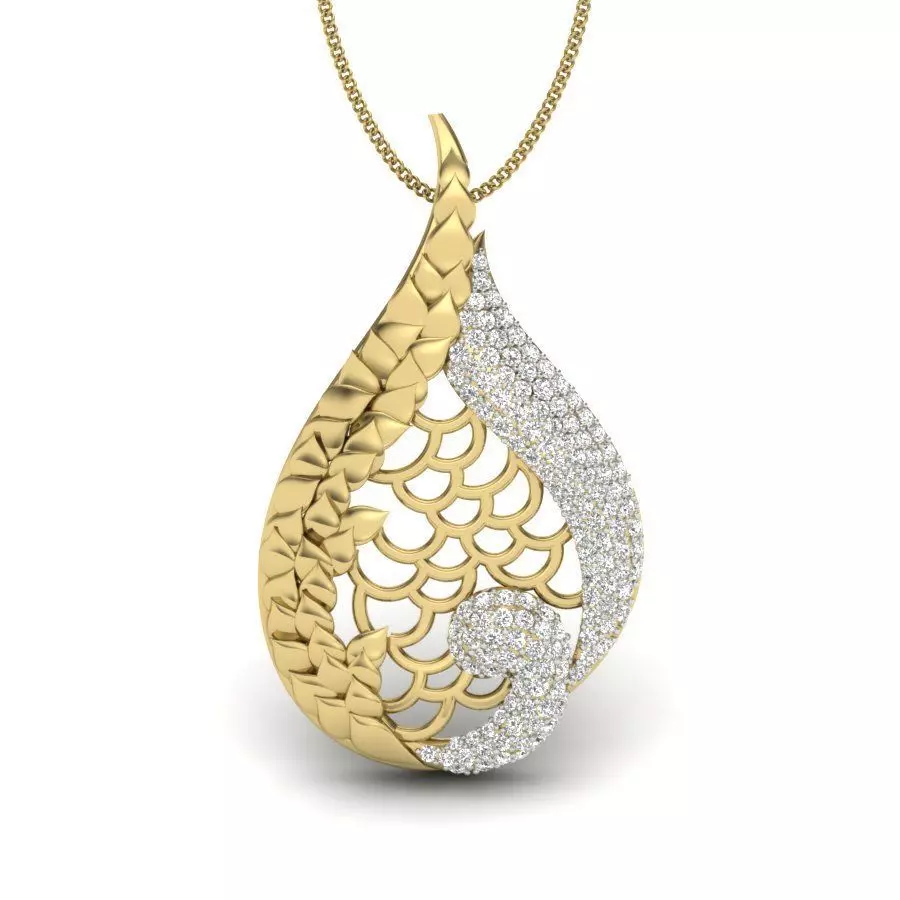 Women pendant 3dm detail 3D print model 3D print model_0